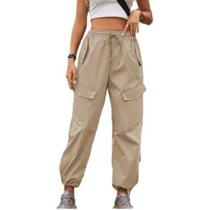 Tommy Hilfiger Women's Khaki Joggers